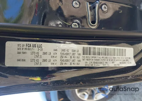 2019 Jeep Cherokee Trailhawk 4X4 from USA, damaged, VIN 1C4PJMBX8KD430013